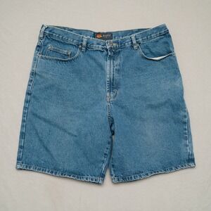Vintage 90s 2000s Route 66 Relaxed Fit Baggy Denim Jean Shorts Jorts 38x9
